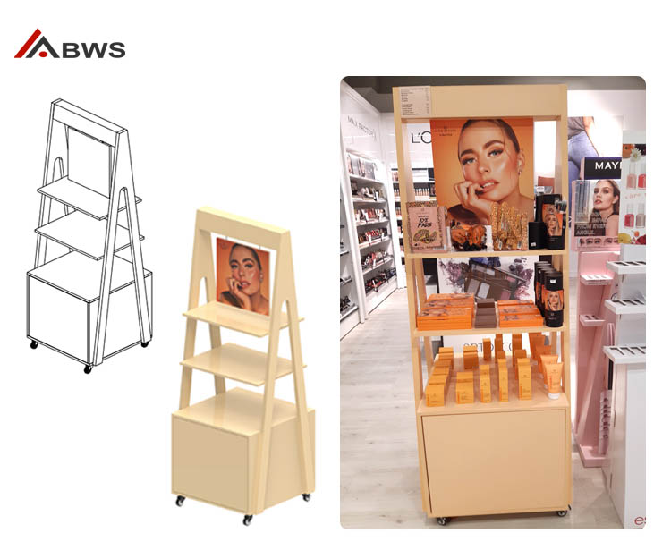cosmetics display stand