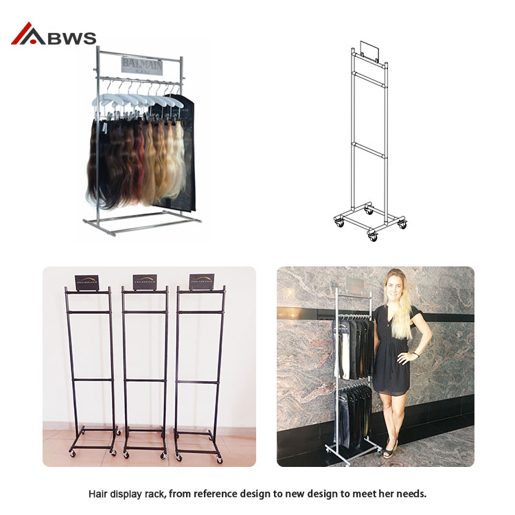 hair extension display rack