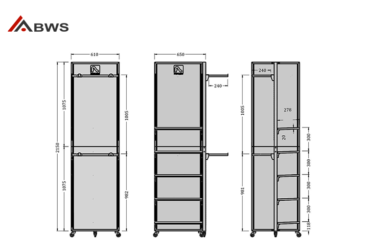 clothing display stand