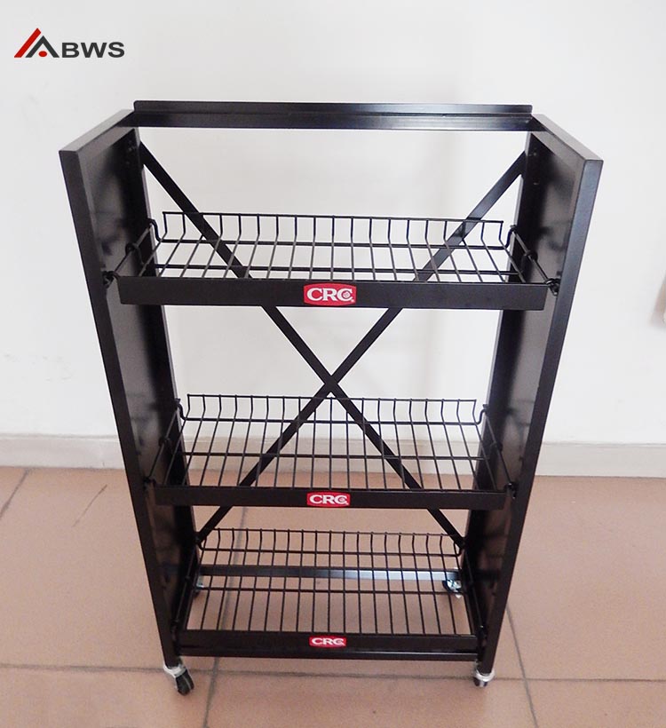 metal display rack