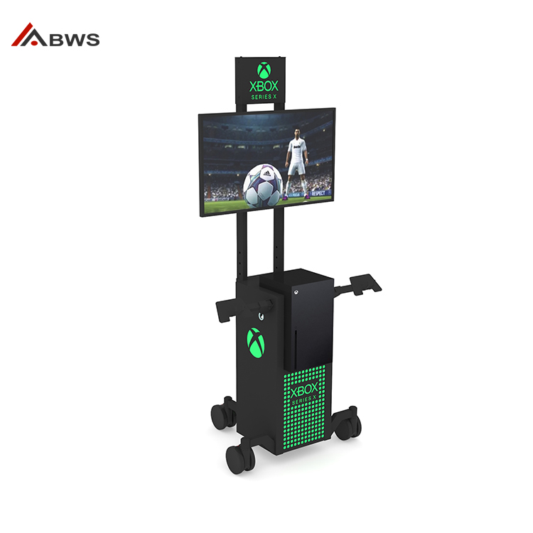 Helpful Moveable Xbox Display Stand Adjustable Height For Sale