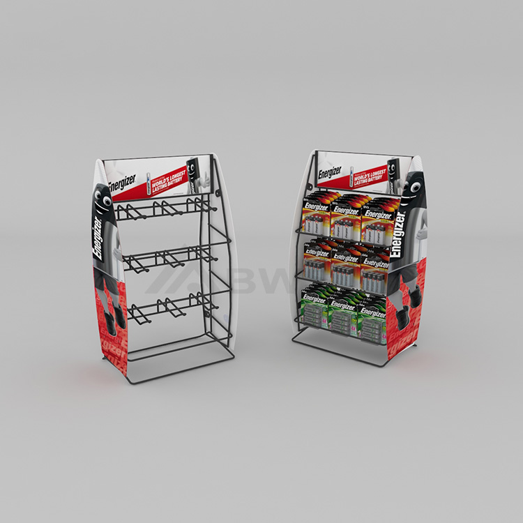 battery rack display