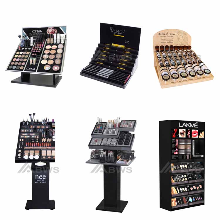 cosmetic display racks