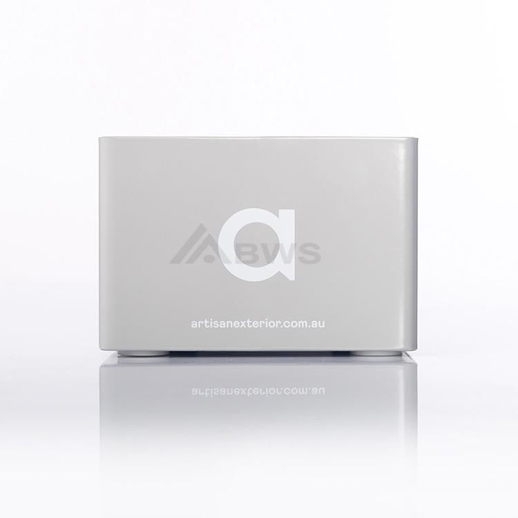 Solid Metal Exterior Tile Box With Custom Brand Logo 4 PCS A Carton