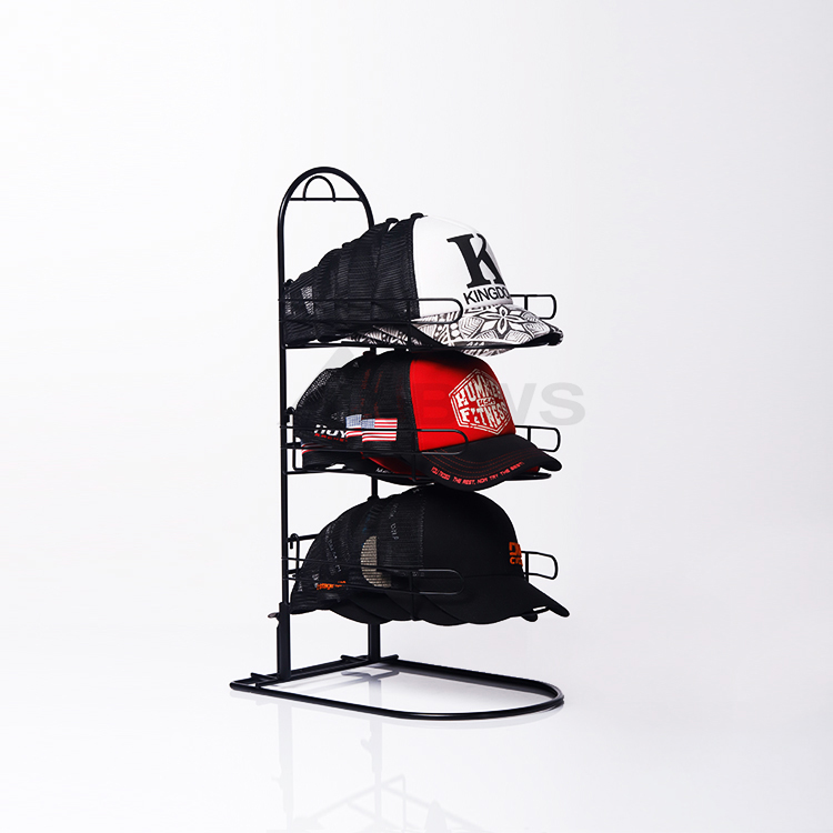 baseball cap display rack