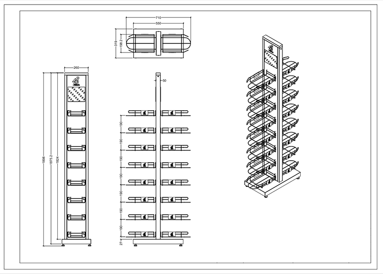 cap display stand