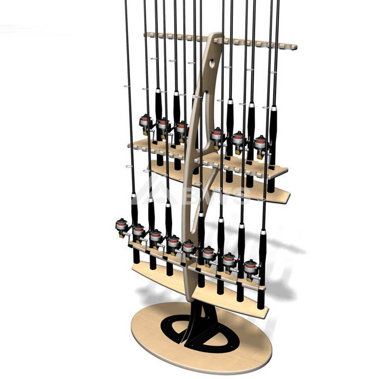 fishing rod display