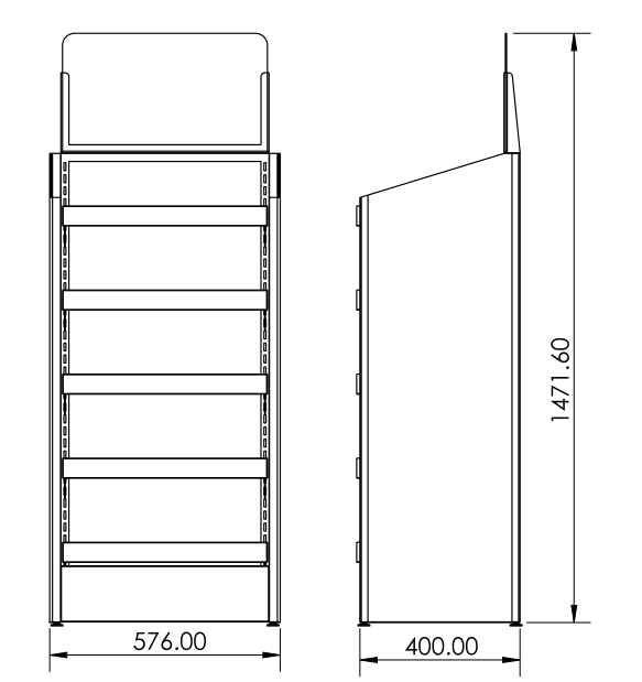 fruit and vegetable display drawing