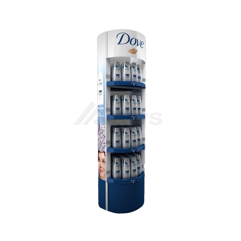 dove shampoo display rack