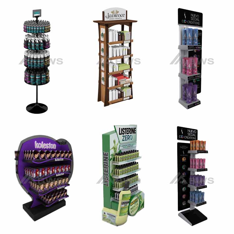 shampoo display racks