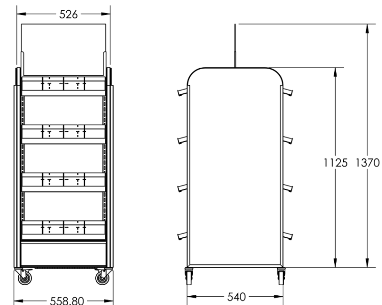 tile display stand