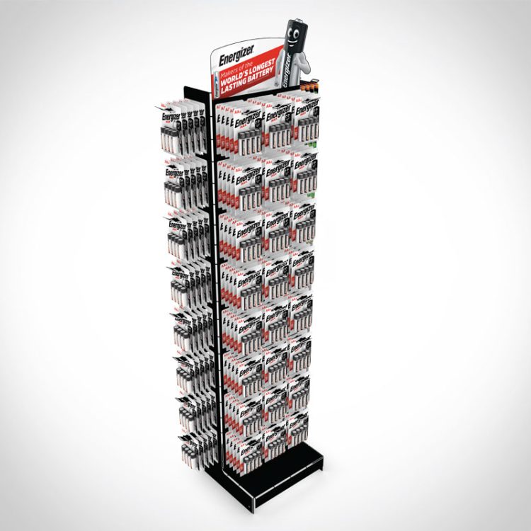 battery display rack