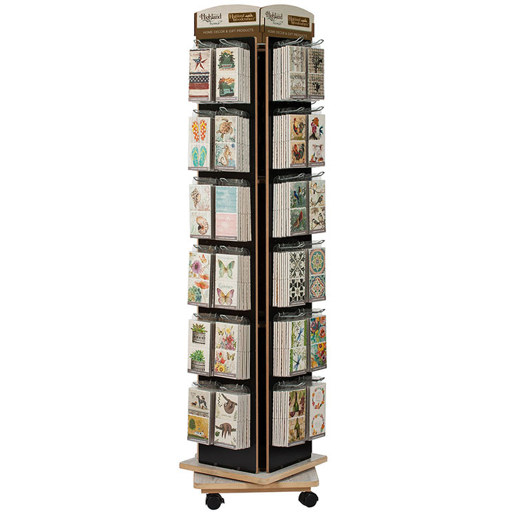 sticker display rack