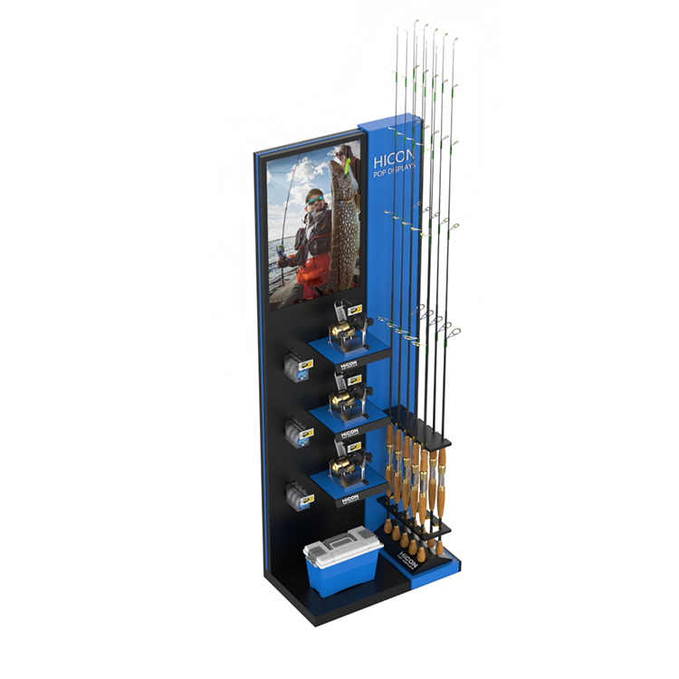 fishing rod display racks