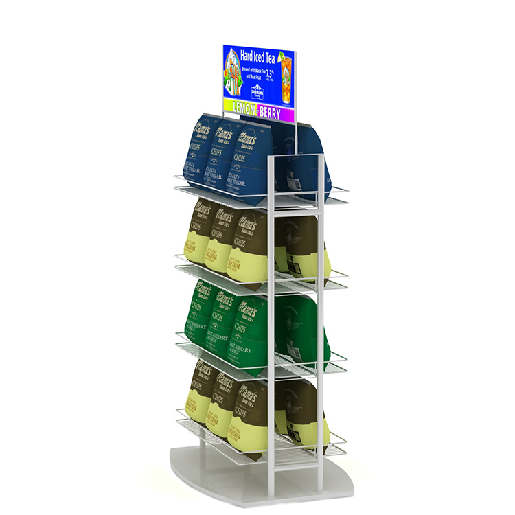 juice display stand 