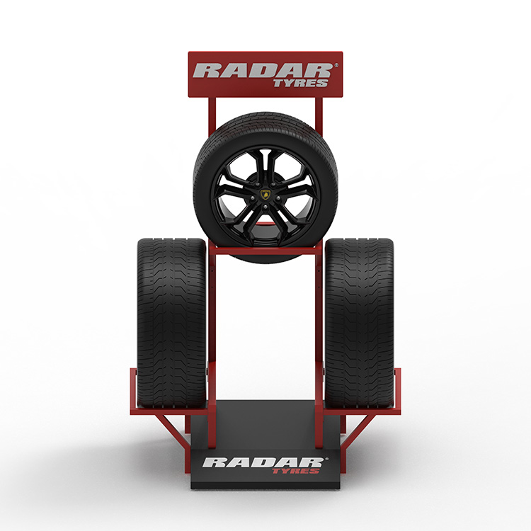 alloy wheel display stand 