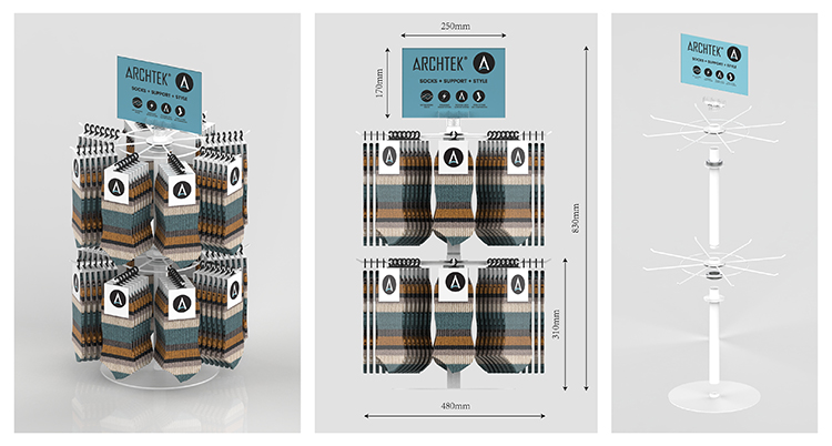 rotating display stand